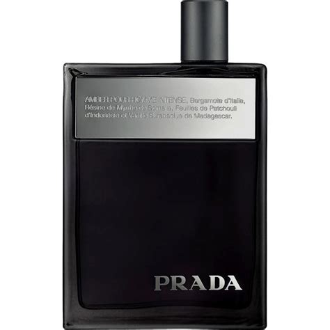 prada amber pour homme intense sample|does prada still make amber.